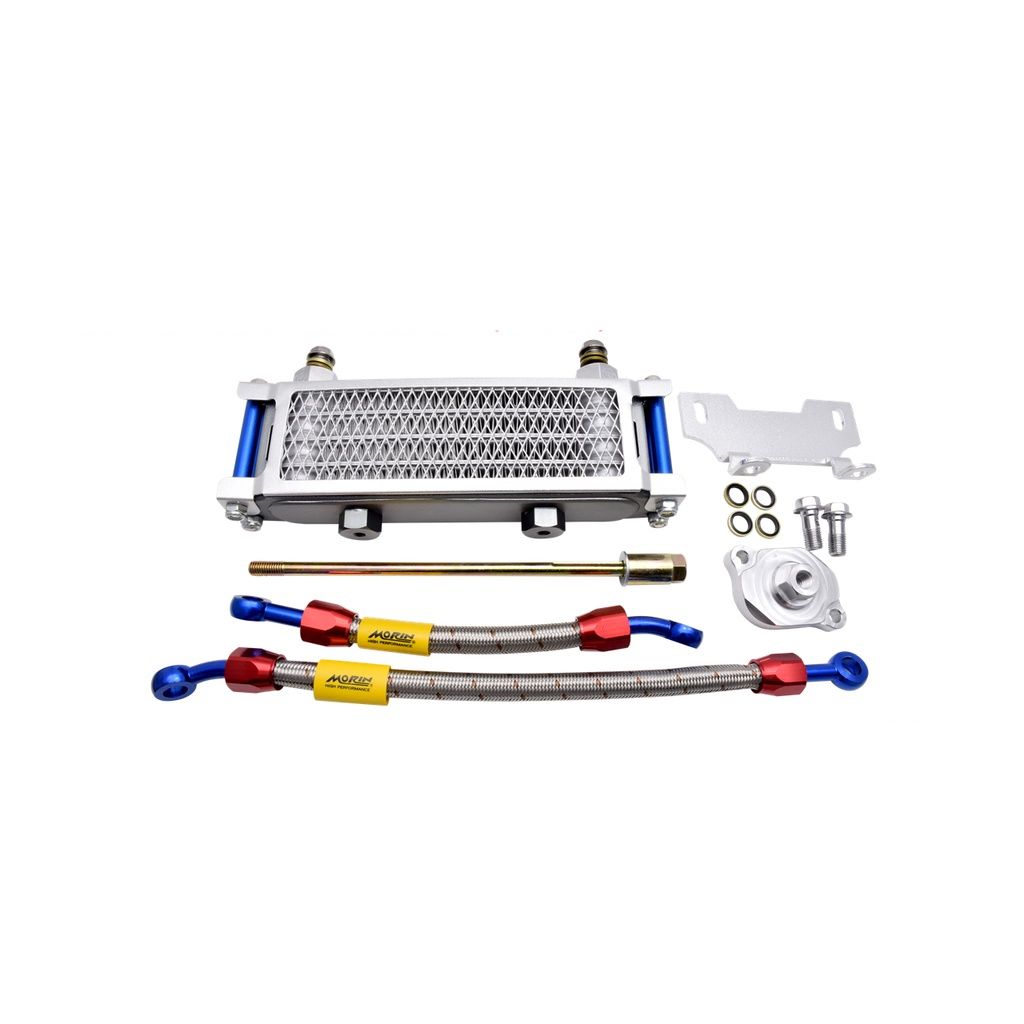 Custom Morin Racing Complete Oil Cooler Kit HONDA Monkey 125 2018-2020 GEN1 JB02
