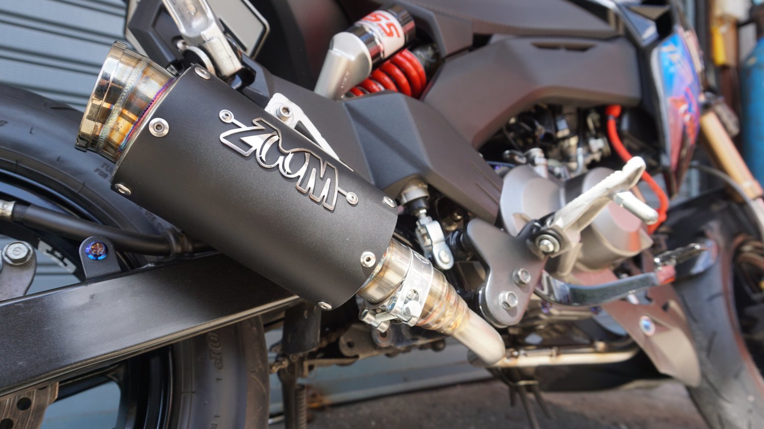 ZoOM Exhaust Kawasaki Z125 PRO Z 125 Pro 2017-2020 Z125PRO Z 125