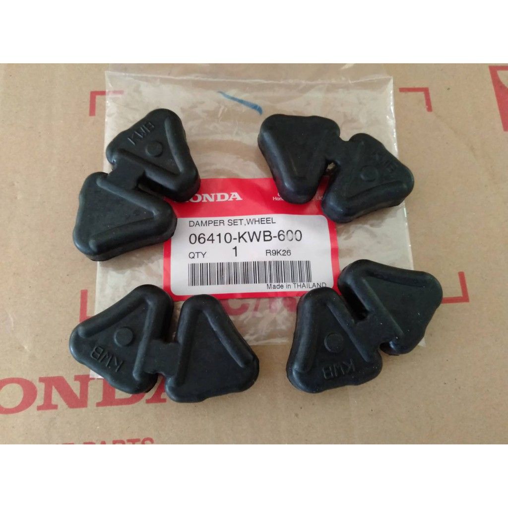 Rear Sprocket Wheel Damper Rubber Set 2014-2024 GROM 125 Z125 Monkey C125A Cub 06410-KWB-600