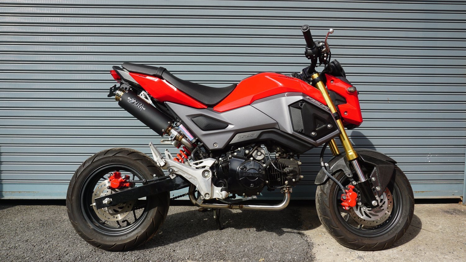ZoOM Exhaust Honda Grom 125 MSX 125 SF 2017-2020 Full System High