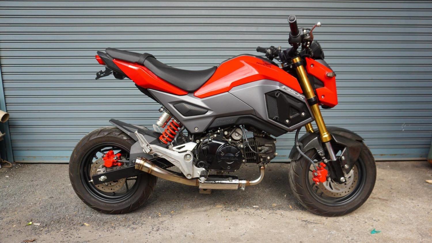 ZoOM Exhaust Honda GROM 125 MSX SF 2013-2020 Full System The