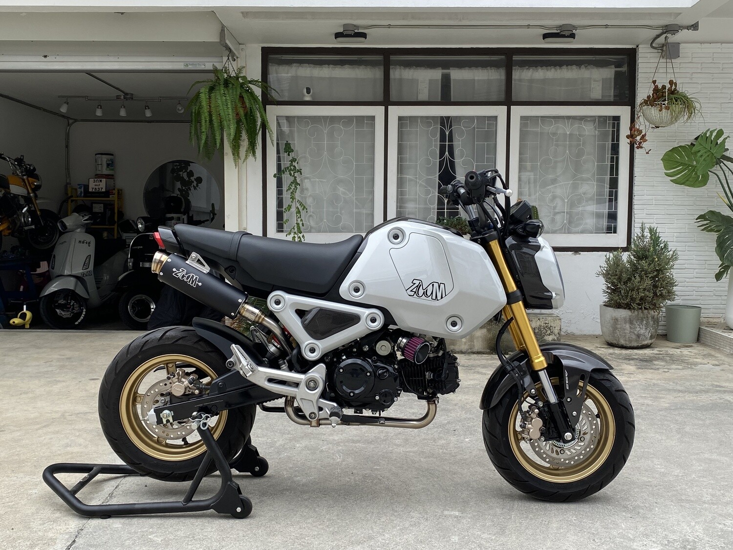 ZoOM Exhaust Honda MSX GROM 125 2022-2026 Full System High Mount 2SLZ