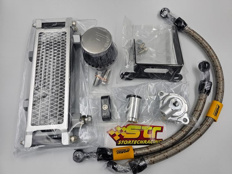 BLACK Morin Oil cooler Honda MSX GROM 125 2022-2026 GEN3 JC92