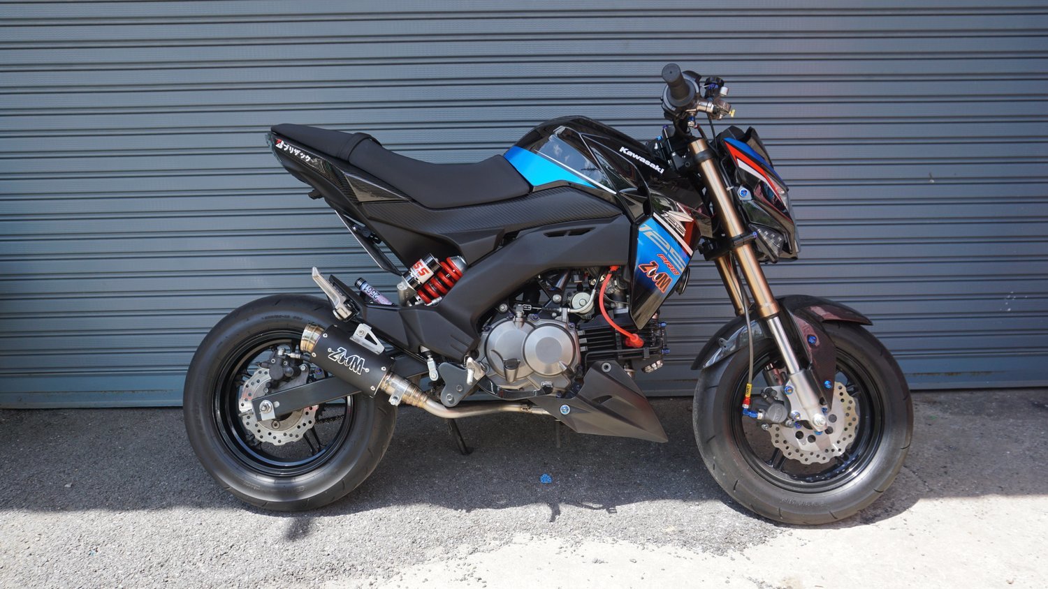 ZoOM Exhaust Kawasaki Z125 PRO Z 125 Pro 2017-2020 Z125PRO Z 125