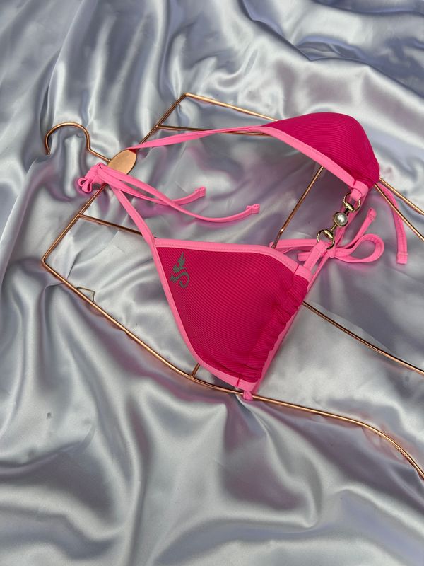 Turn up the heat in this two piece PINK dream.