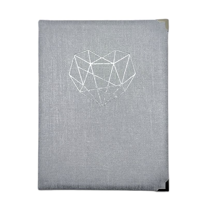 Stammbuch Diamant silber