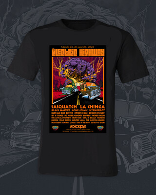 The Electric Highway 2023 Festival T-shirt