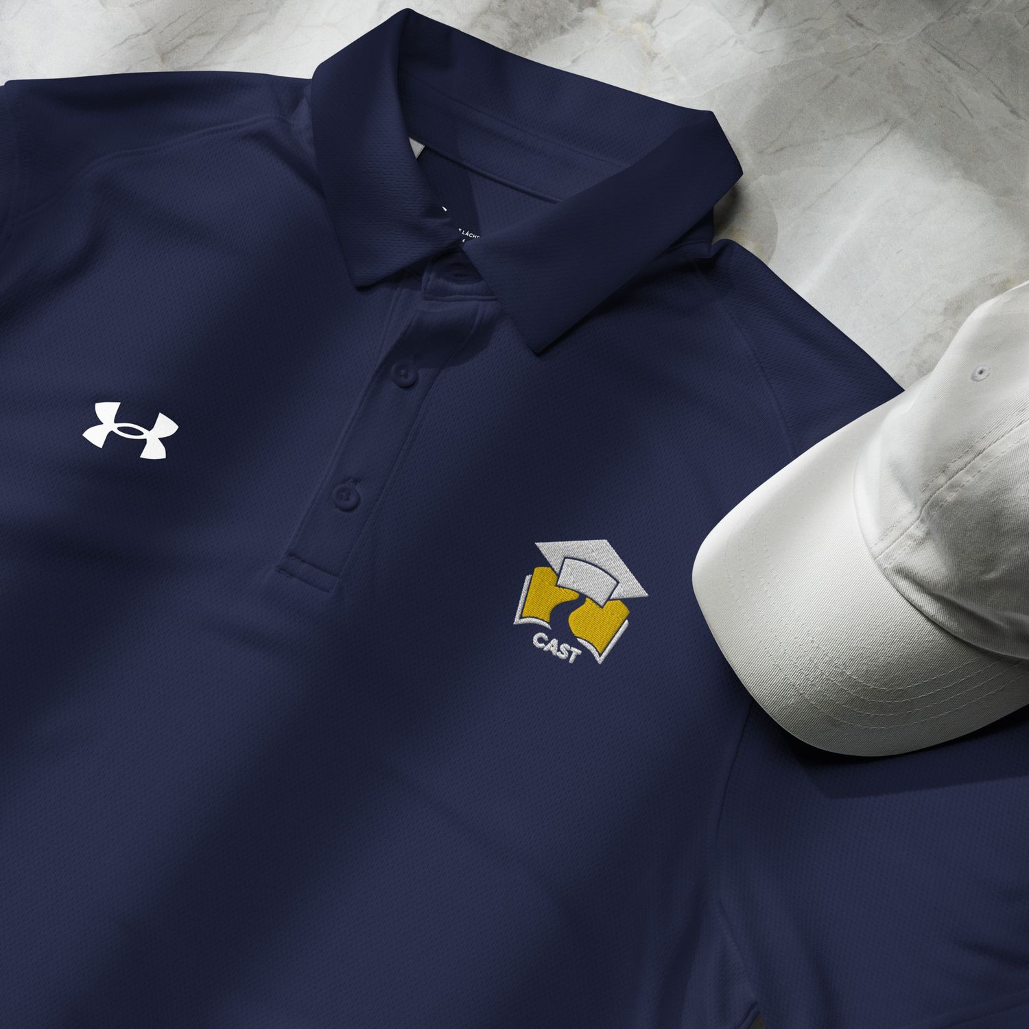Under Armour® Men's Polo - CAST (Black, Grey &amp; Navy)