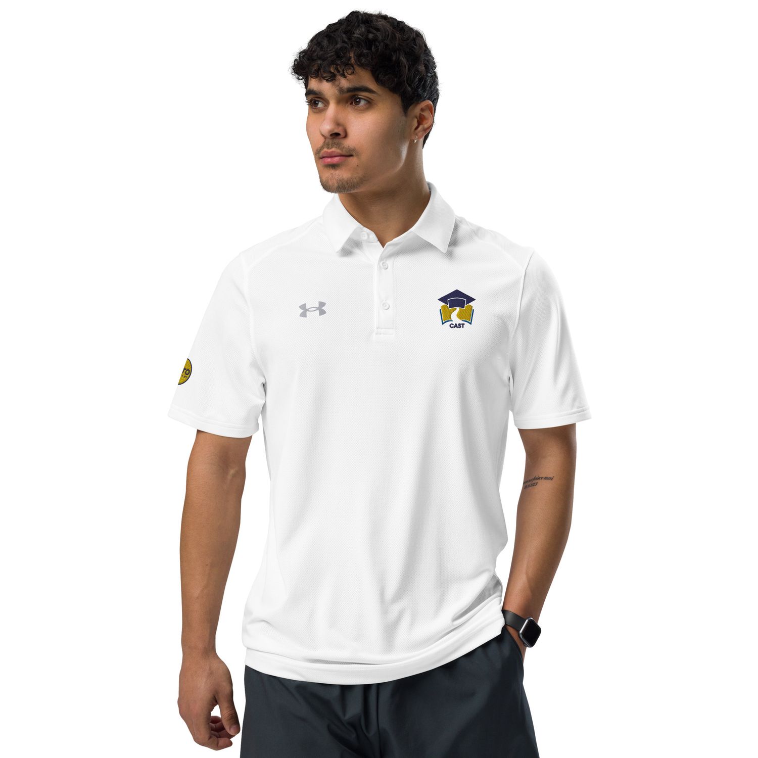 Under Armour® Men&#39;s Polo - CAST (White)