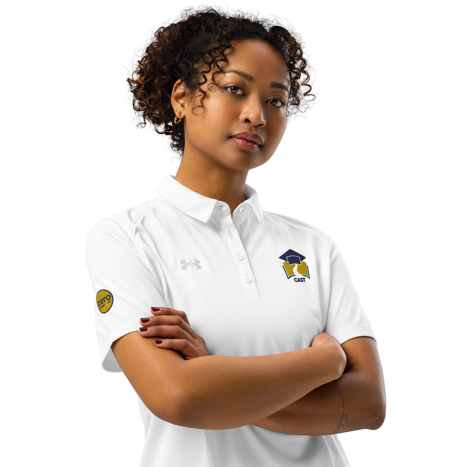 Under Armour® Women’s Polo - CAST (White)