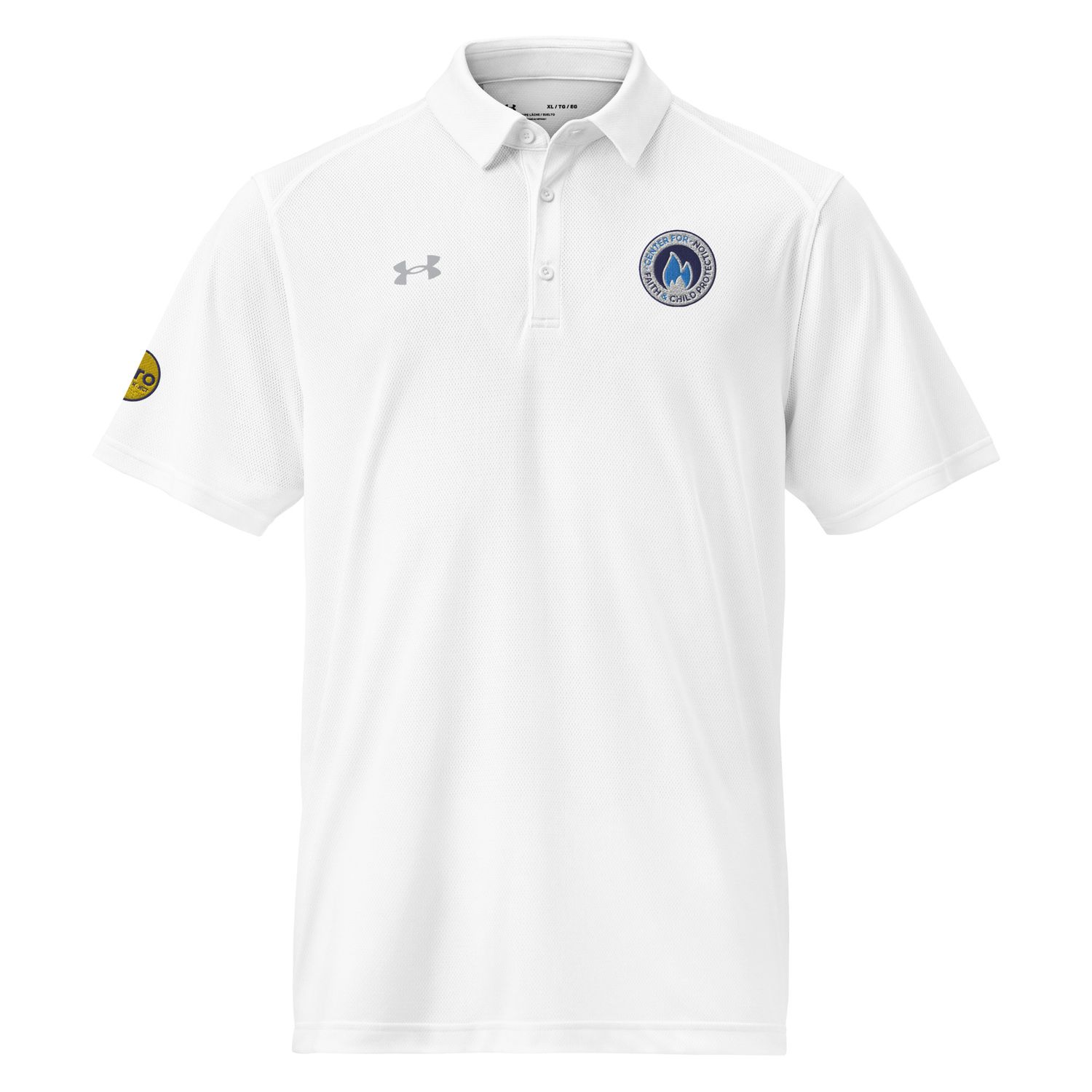 Under Armour® Men&#39;s Polo - CFCP (White)