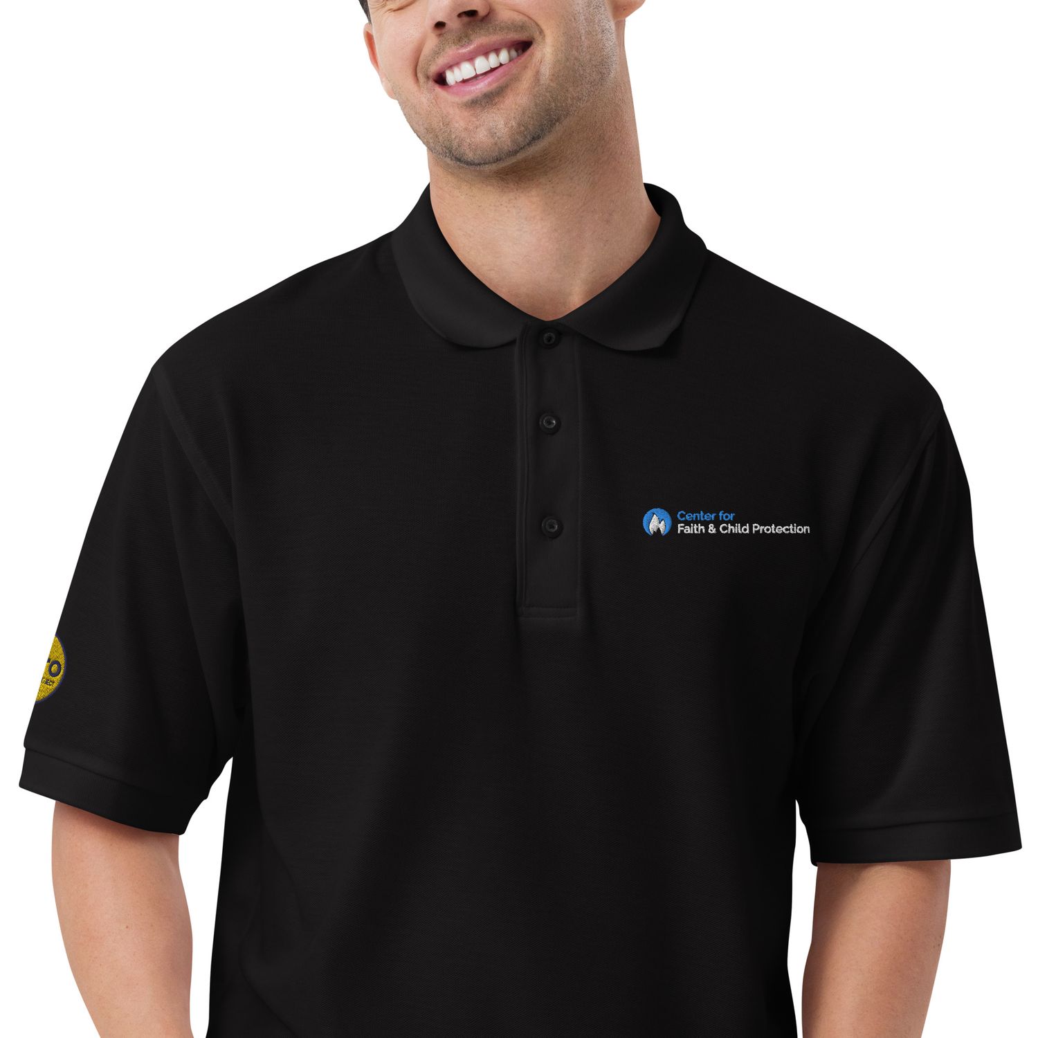 Men&#39;s Premium Polo - CFCP (Black, Navy &amp; Grey)