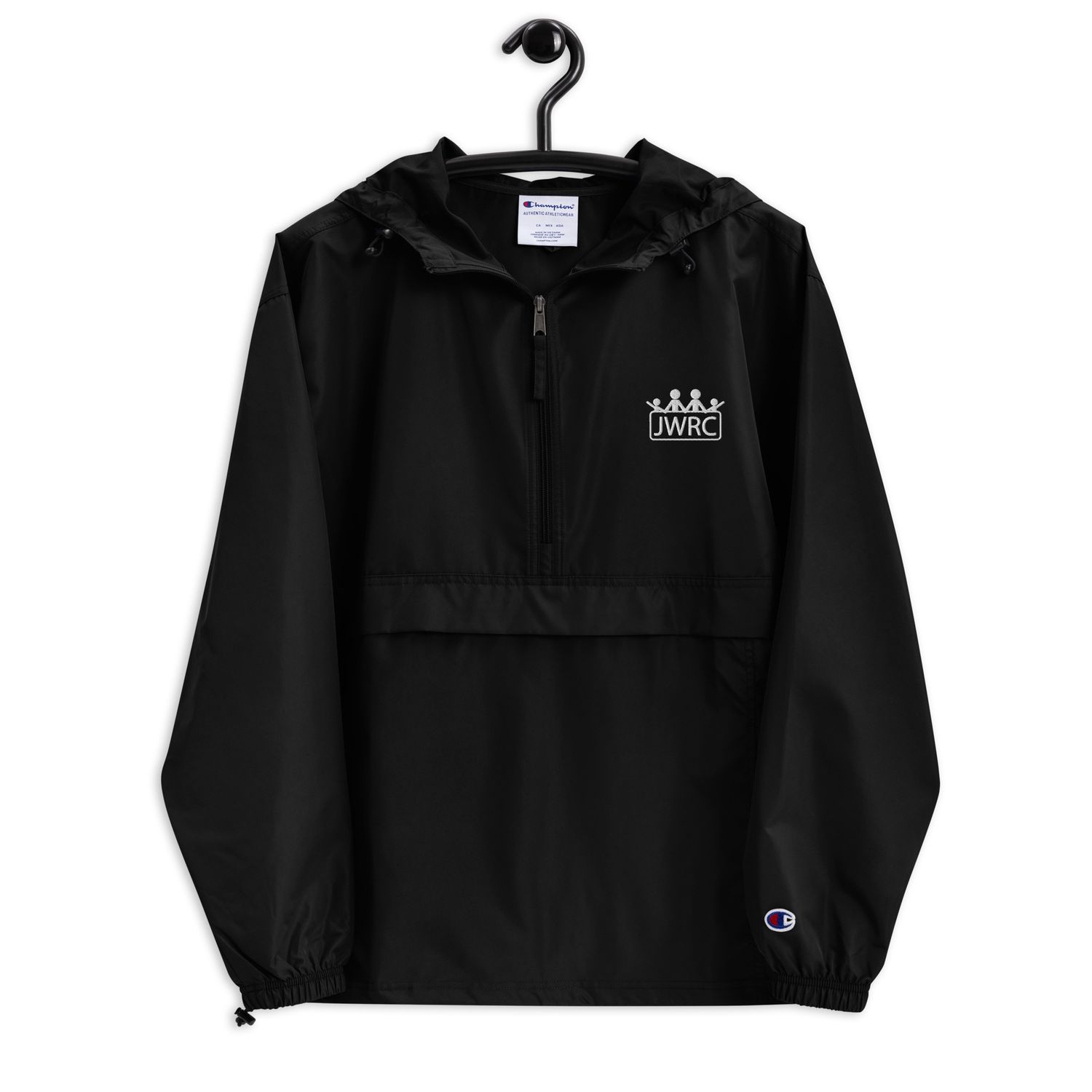 Embroidered Champion Packable Jacket - JWRC