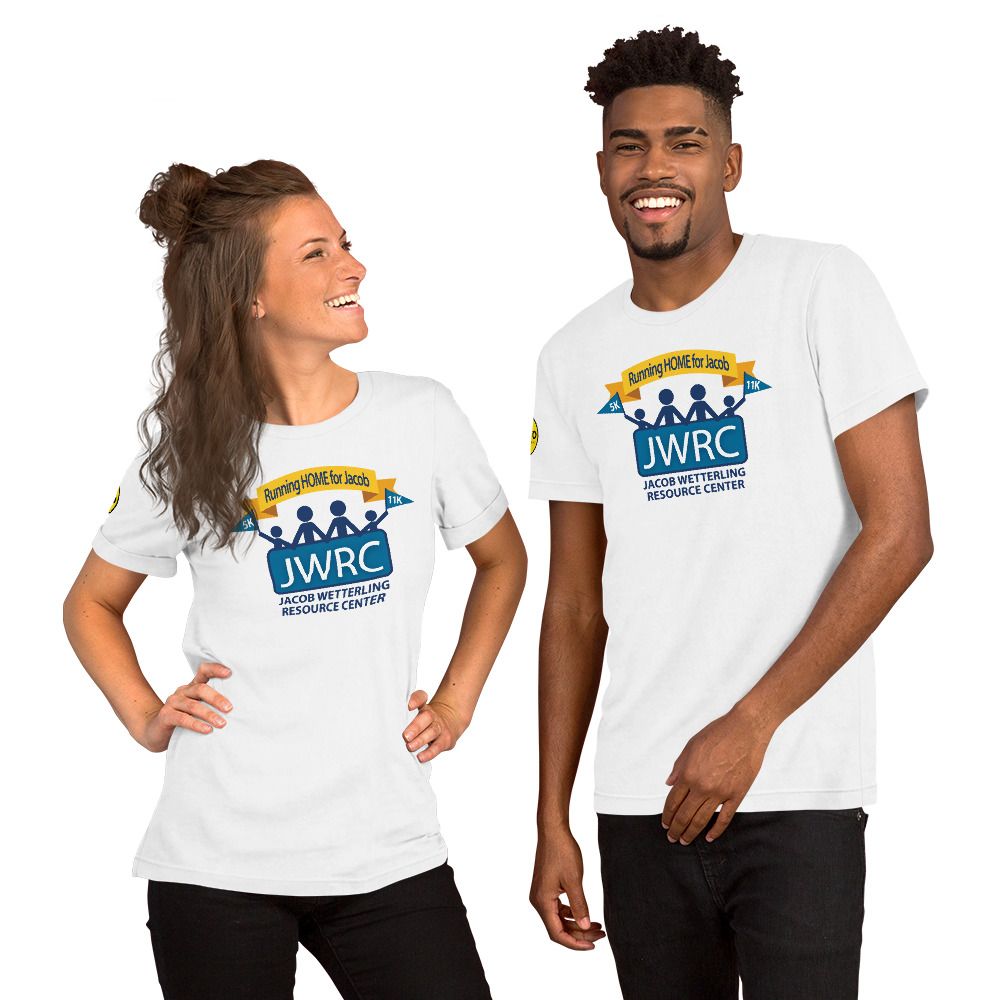 Unisex T-Shirt - Running HOME for Jacob (Colored Logo)