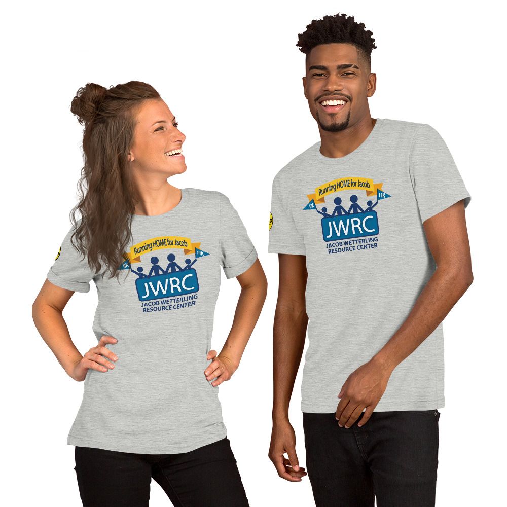 Unisex T-Shirt - Running HOME for Jacob (Colored Logo)