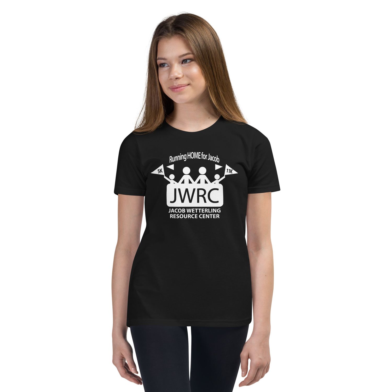 Youth Short Sleeve T-Shirt - Running HOME for Jacob