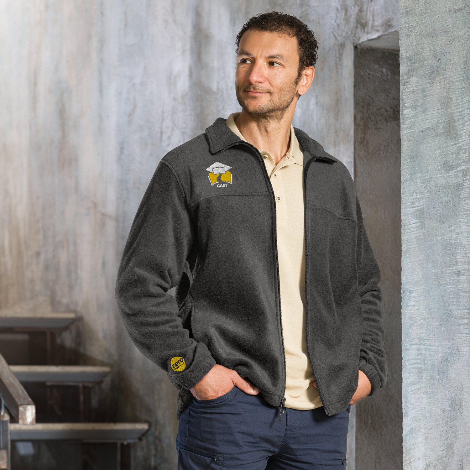 Unisex Columbia Fleece Jacket - CAST (NEW Logo)