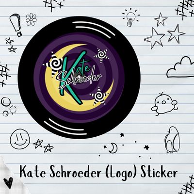Kate Schroeder (Logo) Sticker