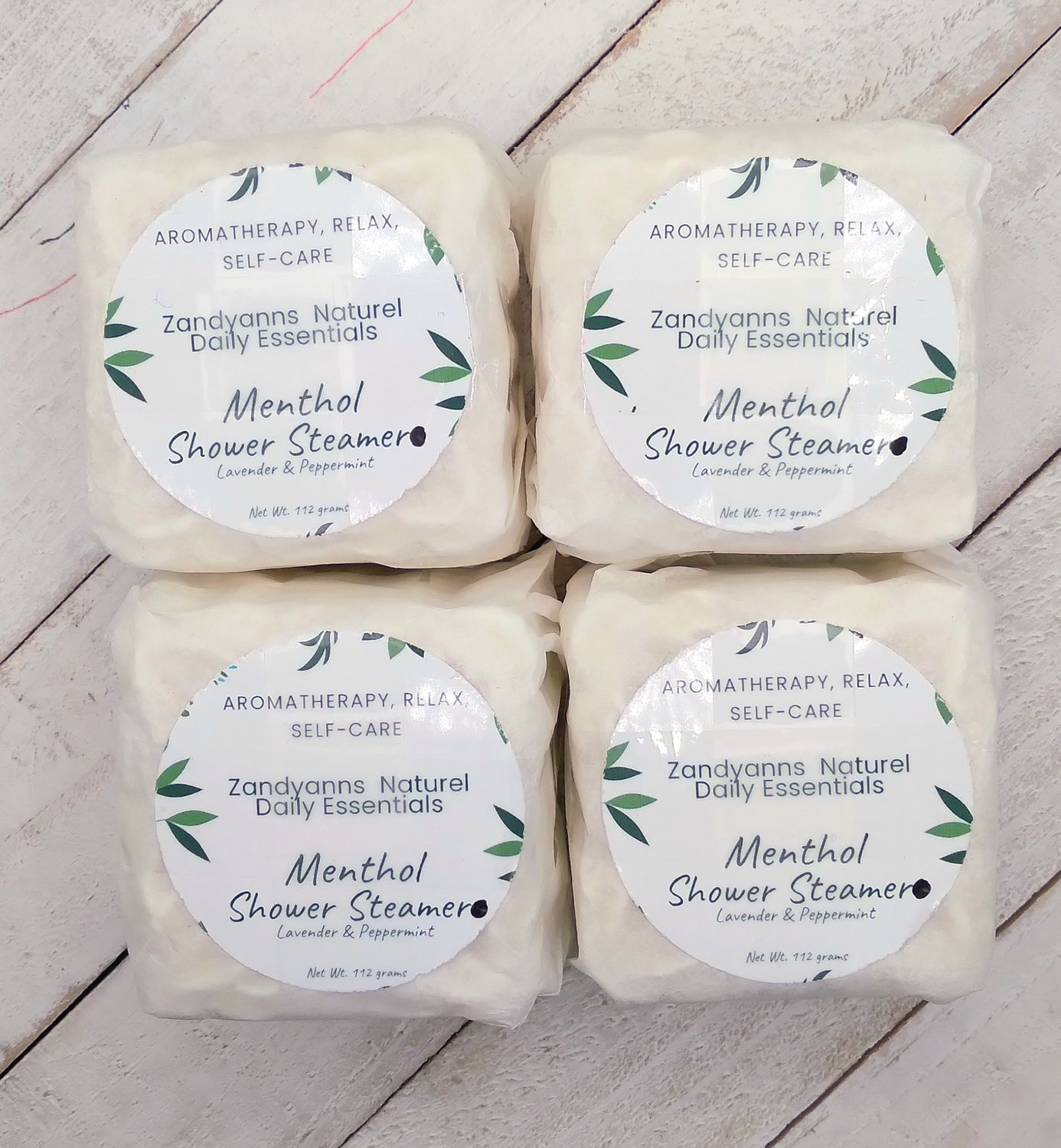 Lavender &amp; Peppermint Menthol Shower Steamers