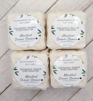 Lavender &amp; Peppermint Menthol Shower Steamers