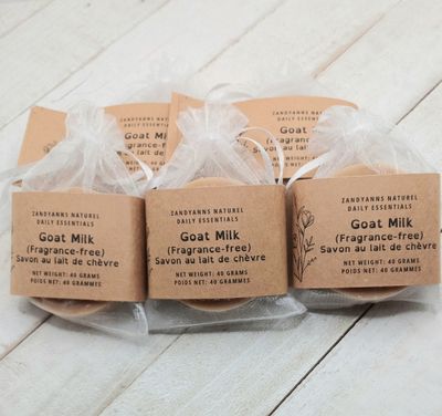 Goat Milk Soaps(Travel-size)