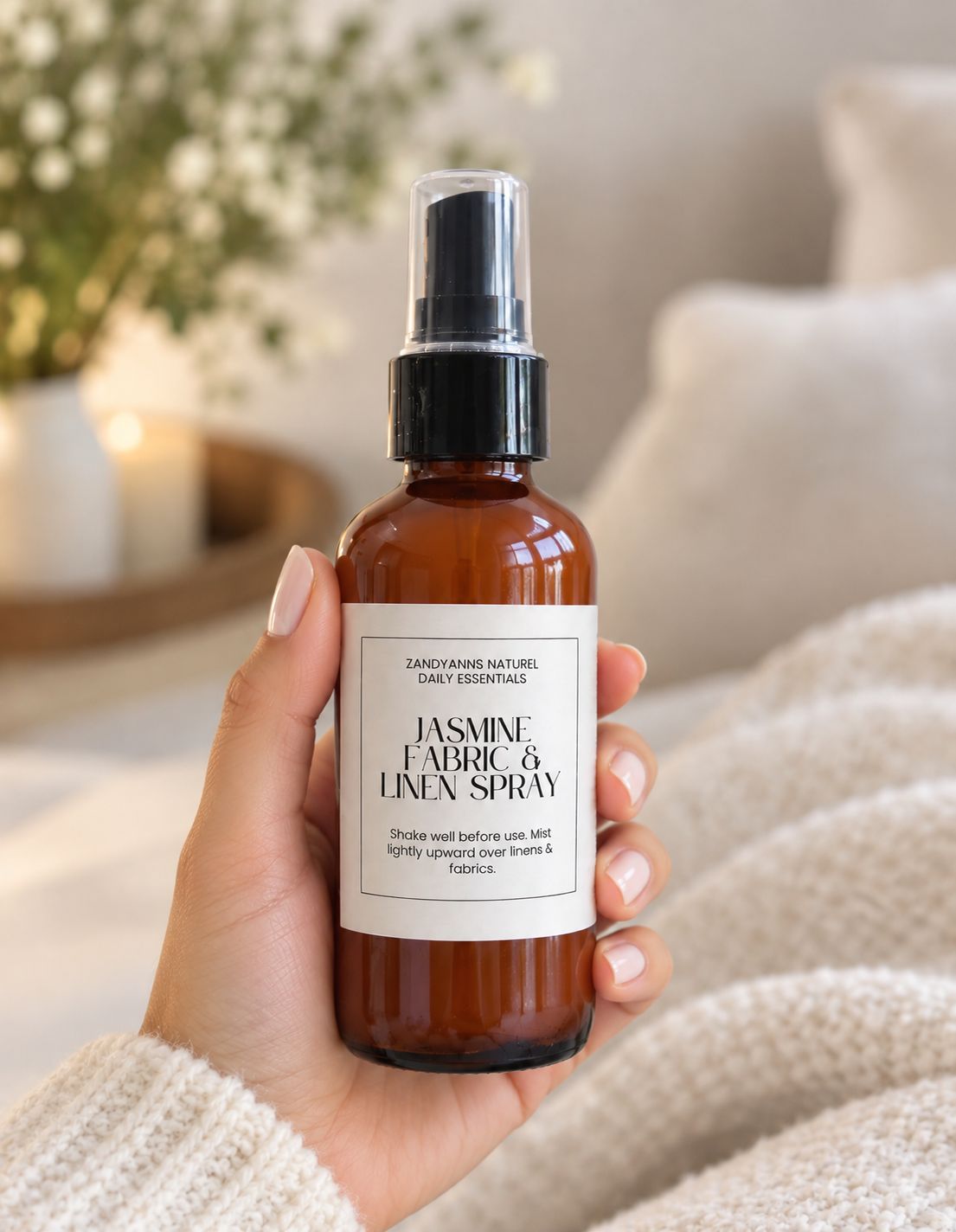 Jasmine Fabric &amp; Linen Spray
