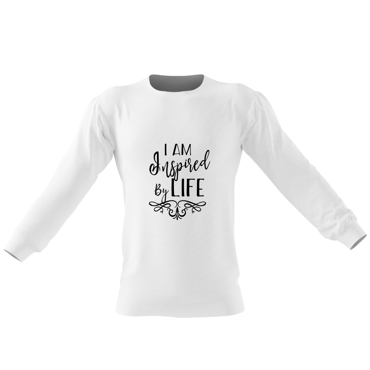 Inspired by LIFE - Women's Cut- Long Sleeve Inspired by LIFE - Women's Cut- Long Sleeve