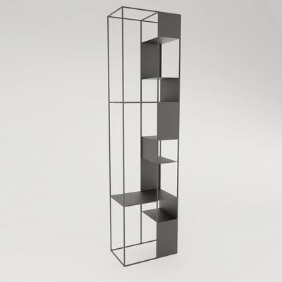 Aura - Libreria Minimalista della Collezione Slim