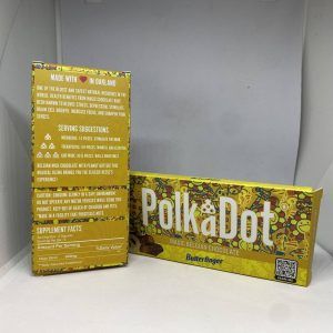 Polkadot Butterfinger Mushroom Belgian Chocolate