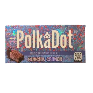 Polkadot Buncha Crunch Belgian Chocolate Bar