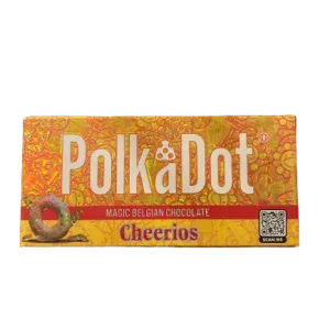 Polkadot Cheerios Magic Belgian Chocolate Bar