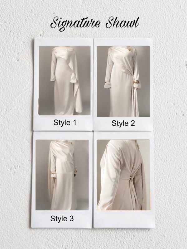 Signature Shawl 3in1/ Classic shawl