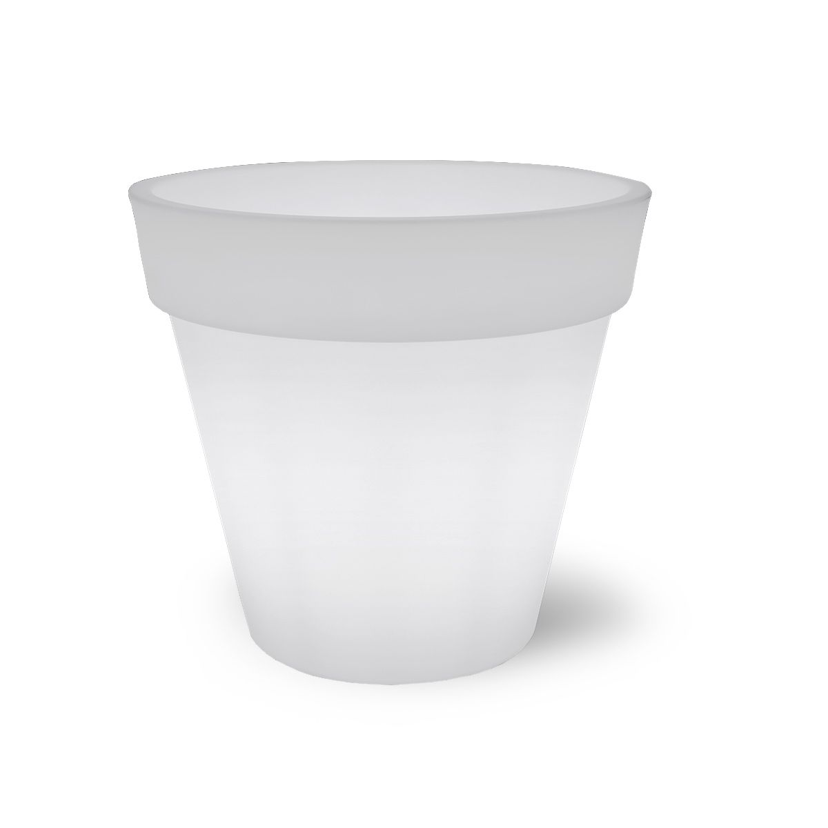 Cache-Pot Easy ø 80 cm con luce LED OUTDOOR BATTERY RGBW
