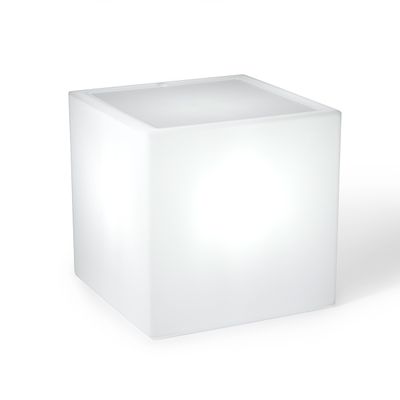 Home fitting Cubo Alto H 85 cm con luce LED OUTDOOR BATTERY RGBW