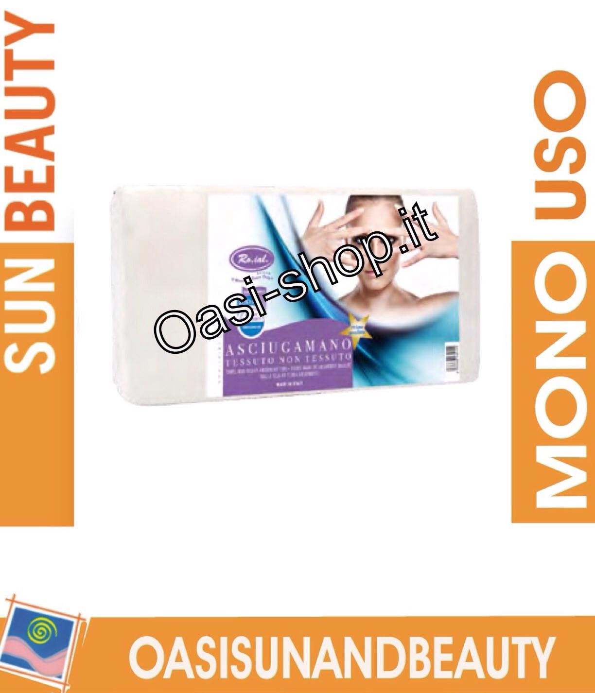 Asciugamano monouso qualità 5 stelle Ro.ial  1022 tnt steso goffrato dot special 40x70 100pz