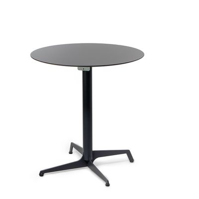 Tavolo Audrey h 73 con piano quadrato HPL 80 x 80