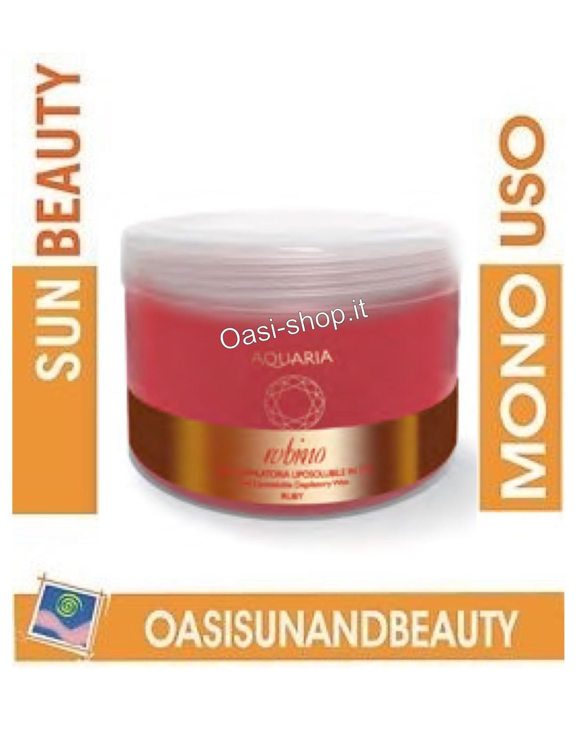 Barattolo aquaria rubino roial depilazione