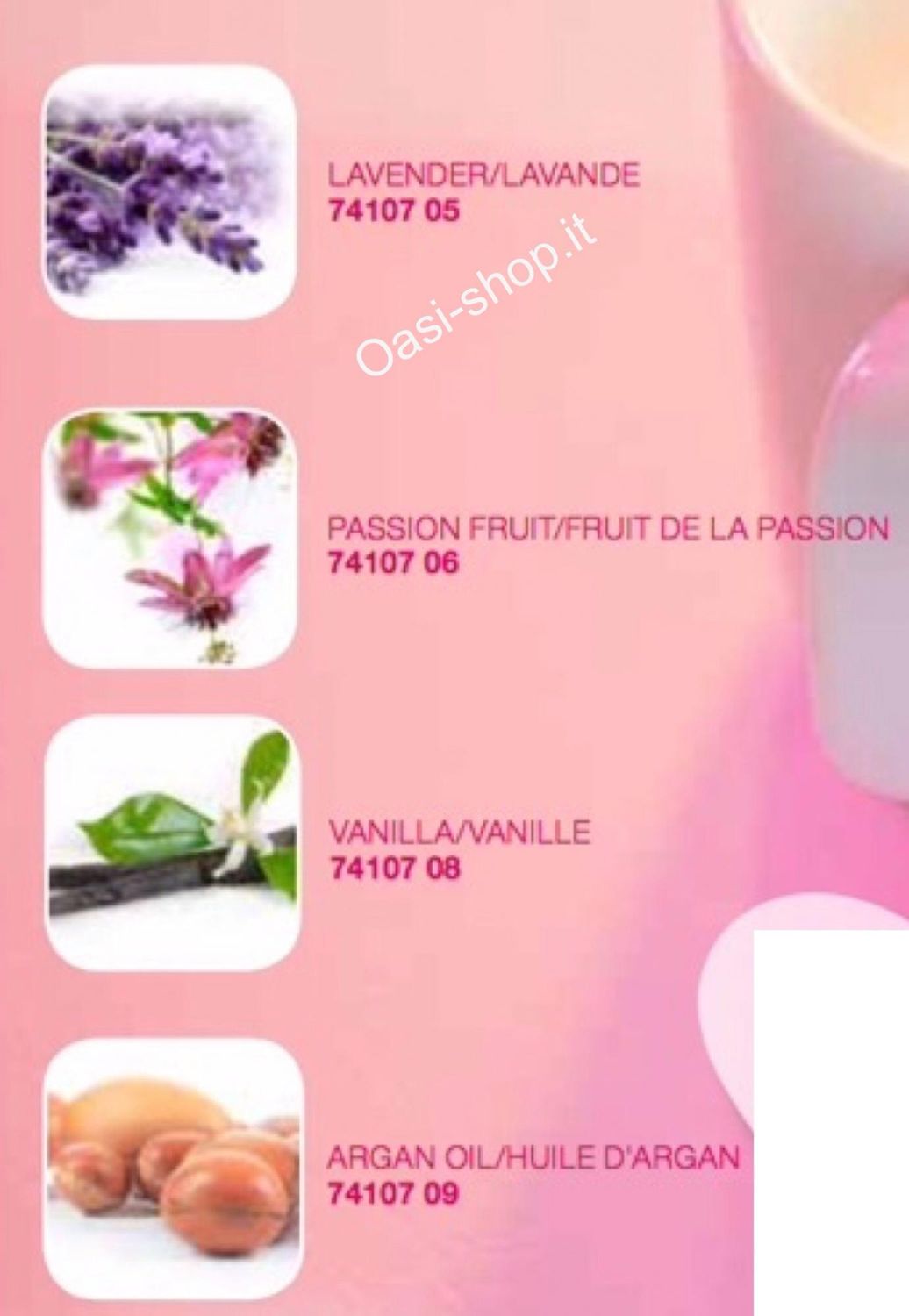 Candela da massaggio hot oil estetica