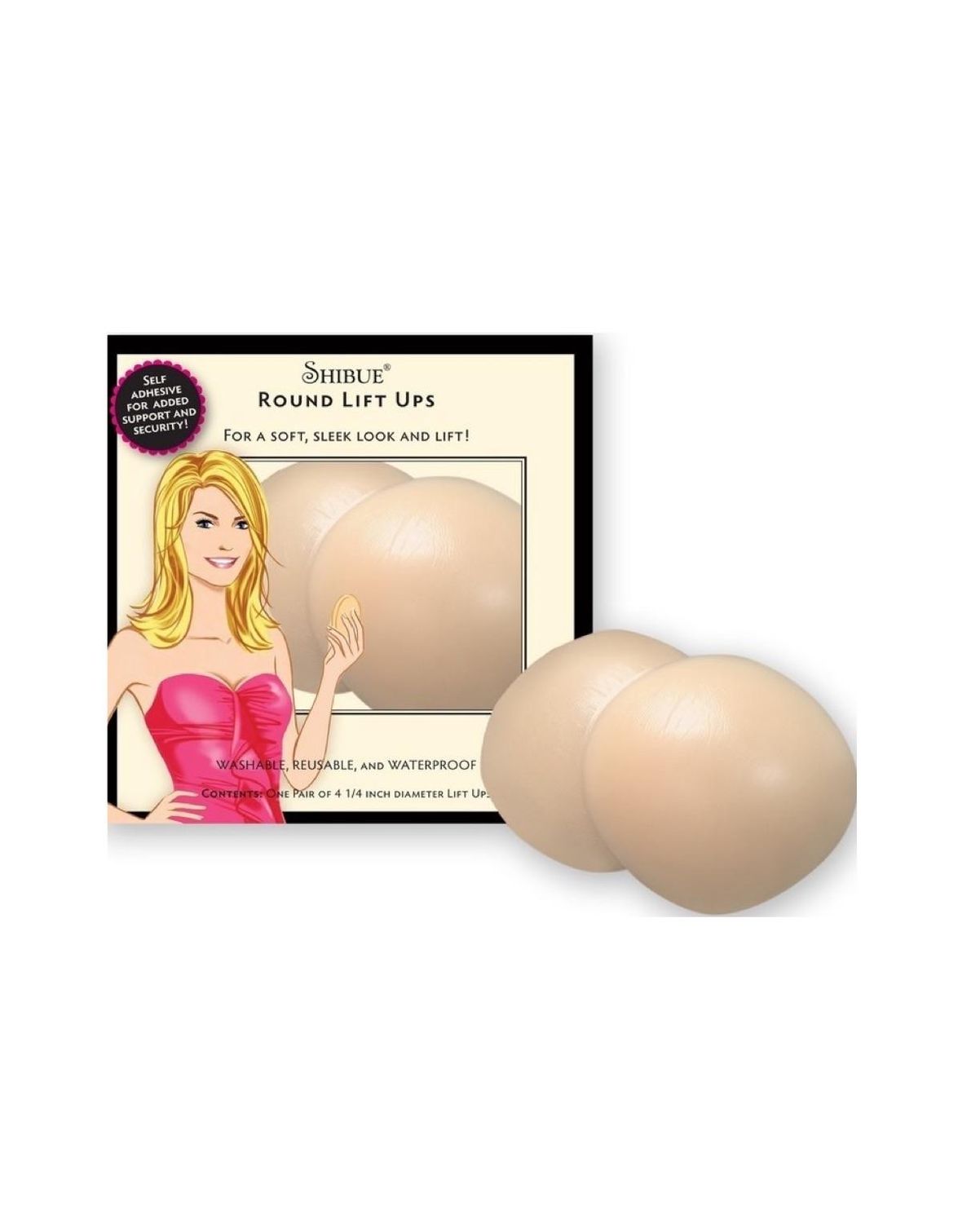 Shibue Couture Copri seno volumizzanti rotondi in silicone