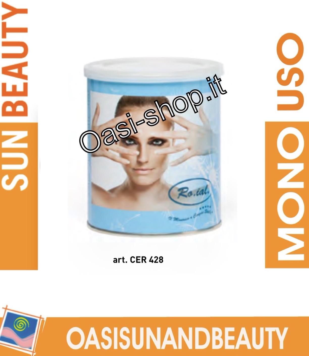 Barattolo azulene cera 800ml roial