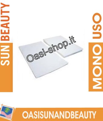 Teli doccia monouso Carta a Secco TnT Professionale Estetica SPA 100X200 20pz