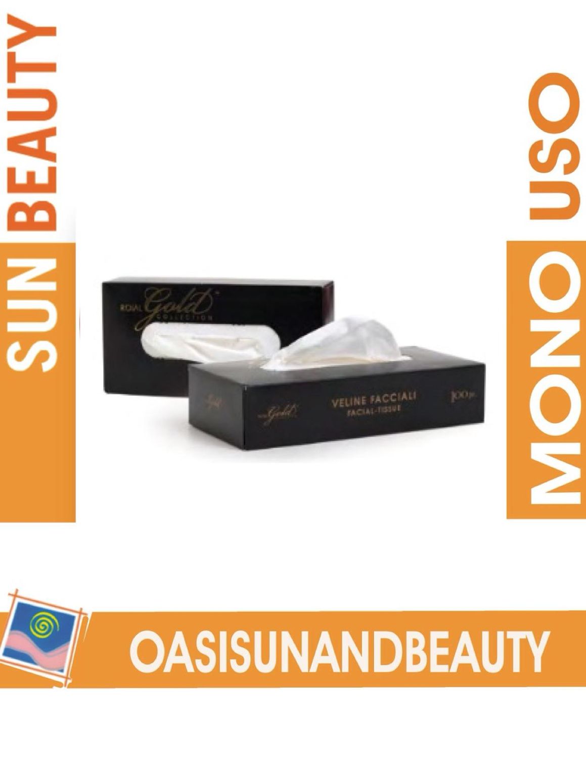 Salviette strucco in cellulosa monouso estetica