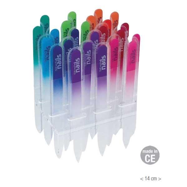 ESPOSITORE CON 24 LIME IN VETRO