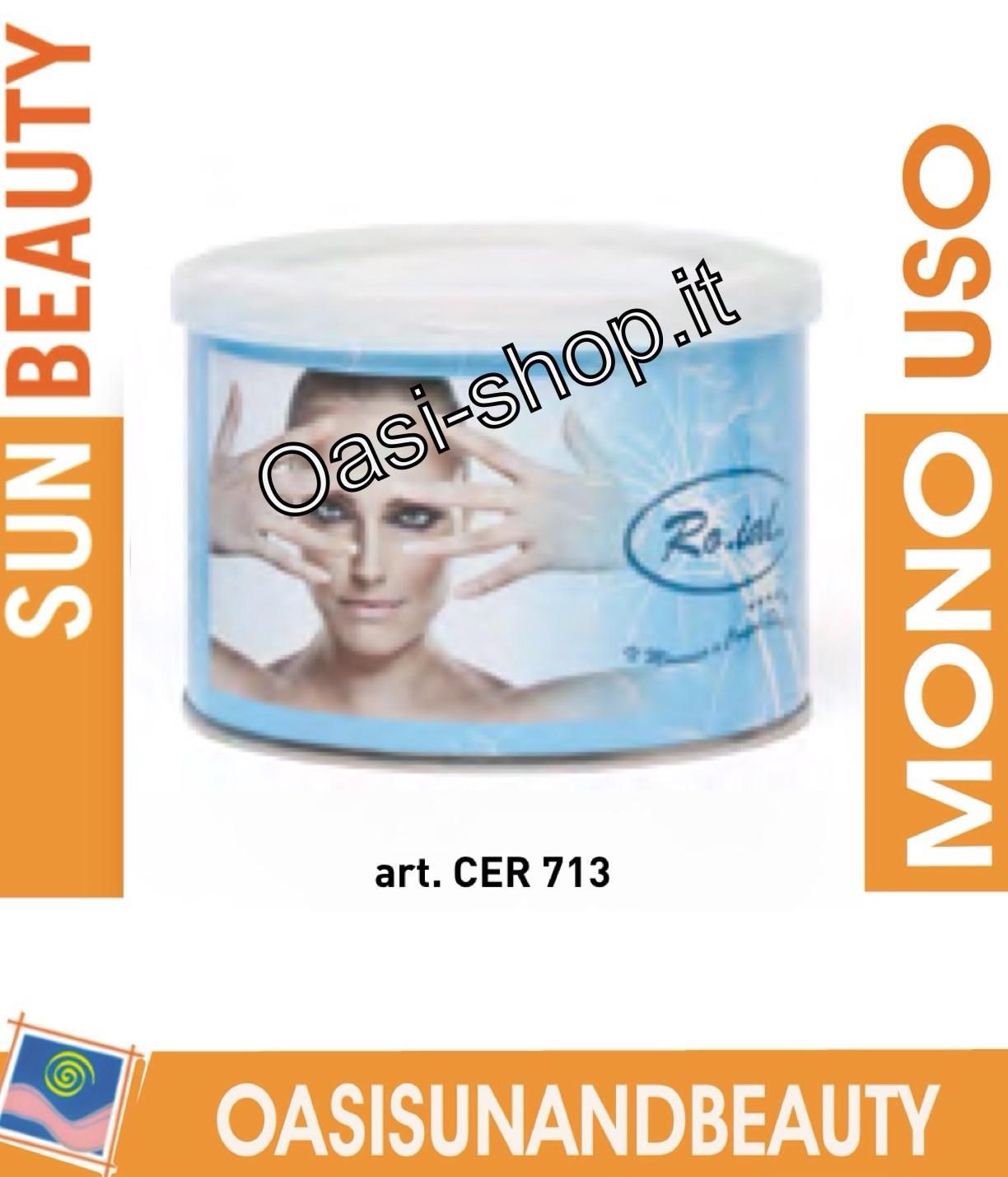 Barattolo azulene cera 400ml roial