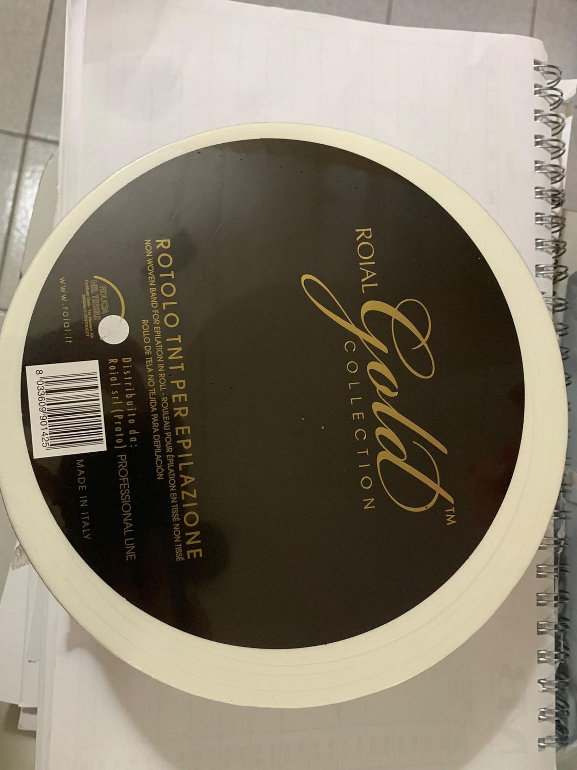 striscia epilazione in rotolo tnt  per cera ceretta