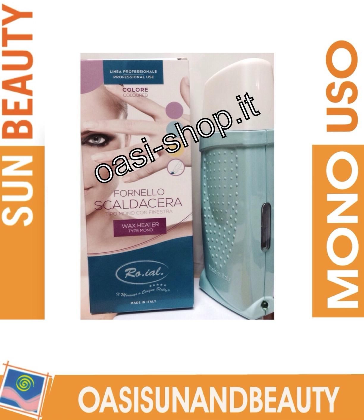 Fornello scaldacera tipo mono verde estetica