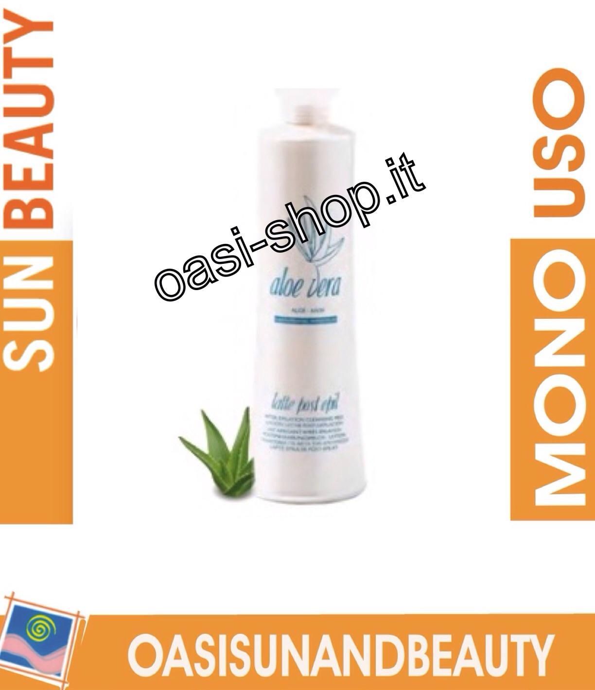 Latte post depilazione aloe vera