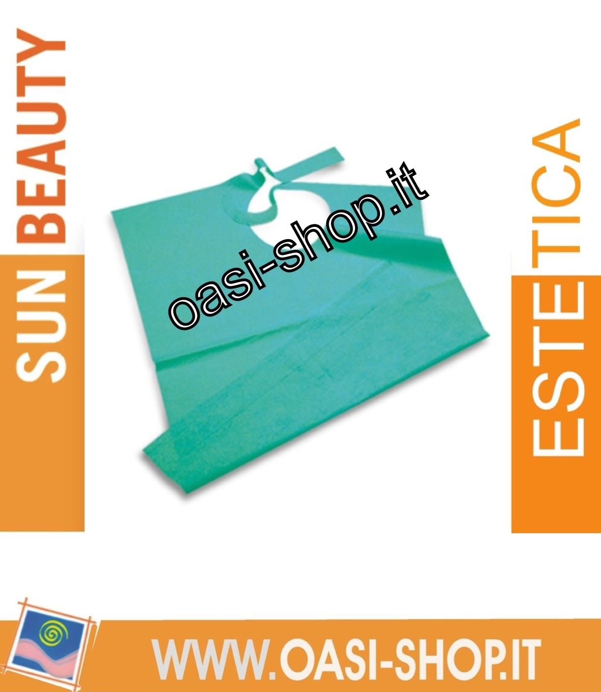 Bavaglio in tnt pe verde monouso sanitario medico roial