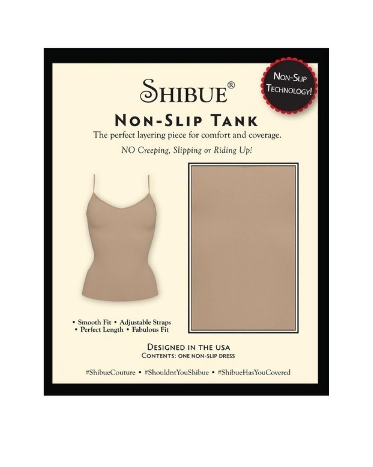 Shibue Couture Canottiere da donna beige