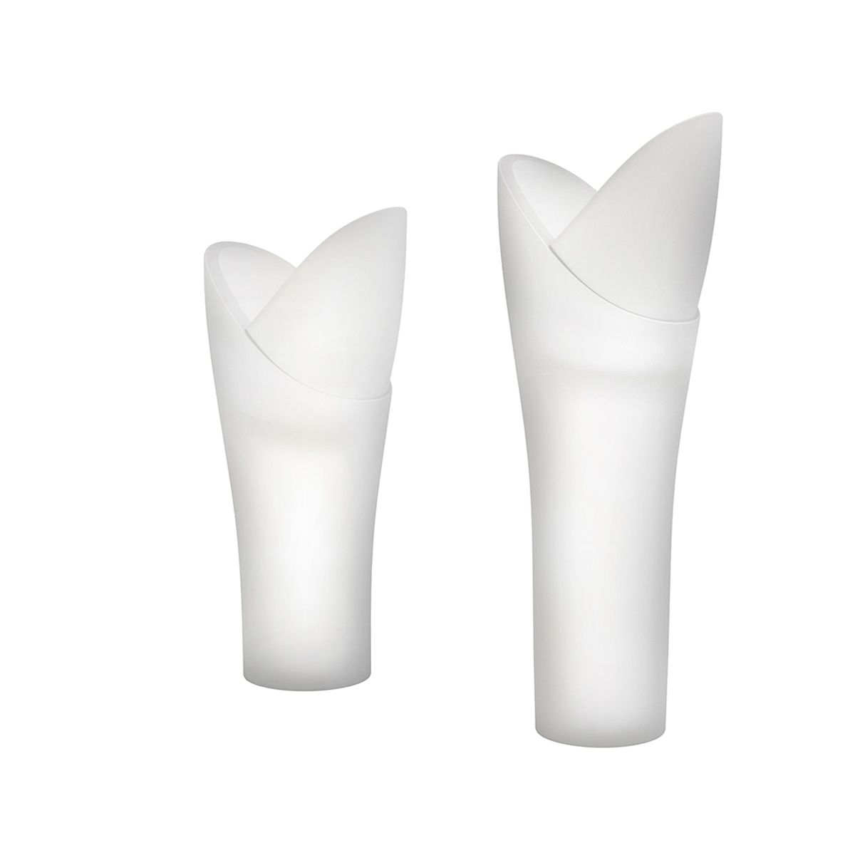 Cache-pot Assia 140 cm con luce LED OUTDOOR con cavo